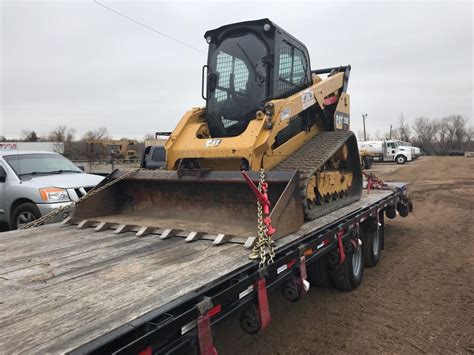 how to transport a skid steer|driving a skid steer loader.